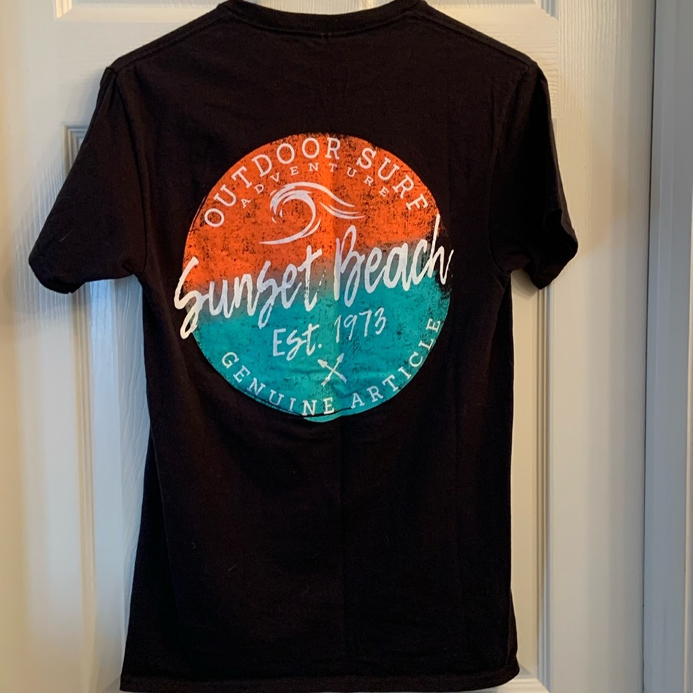 NWOT! Cape May/Sunset Beach adult size small t shirt